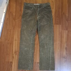 GAP Men's Corduroy Pants in Earthy Brown